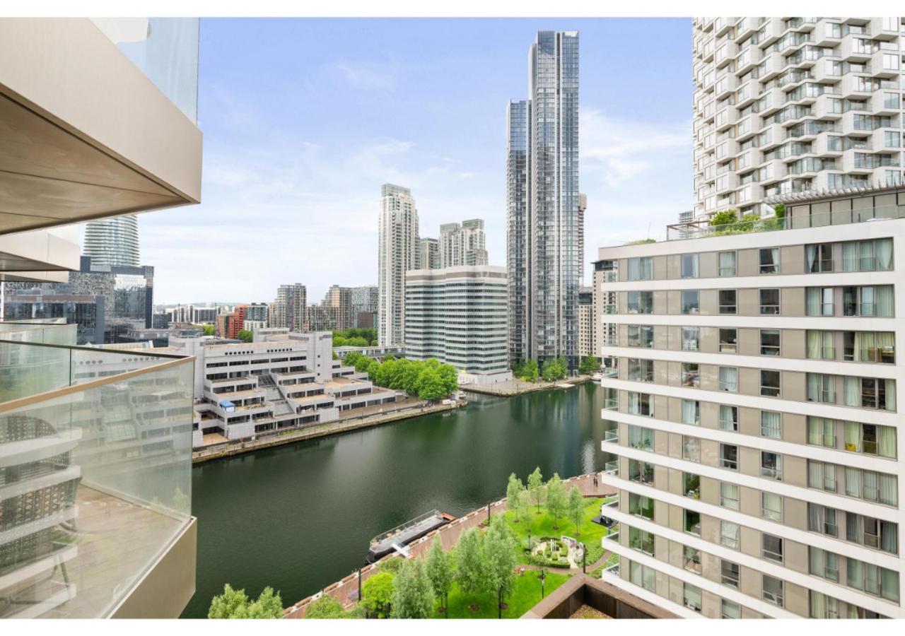 Elegant And Modern Apartments In Canary Wharf Right Next To Thames London Exterior photo