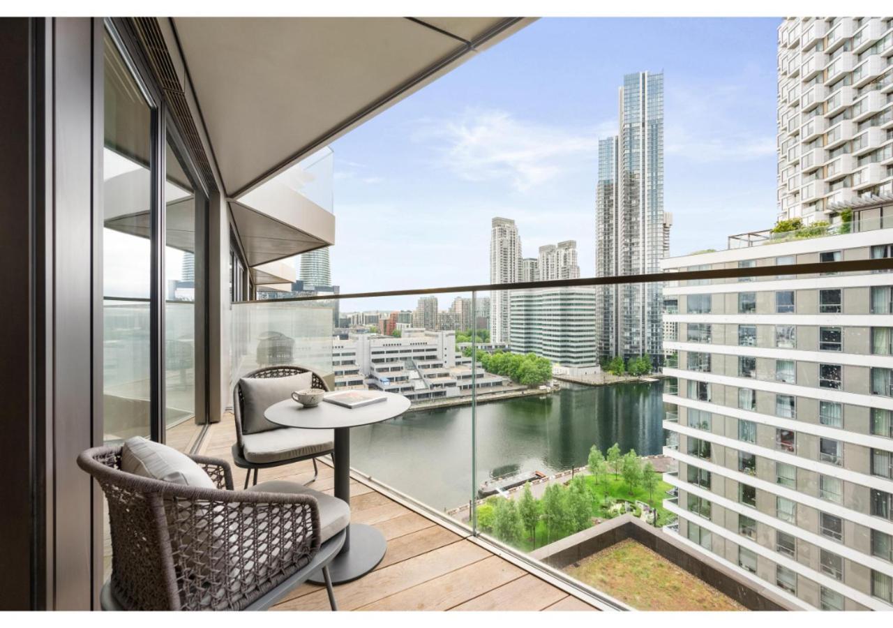 Elegant And Modern Apartments In Canary Wharf Right Next To Thames London Exterior photo