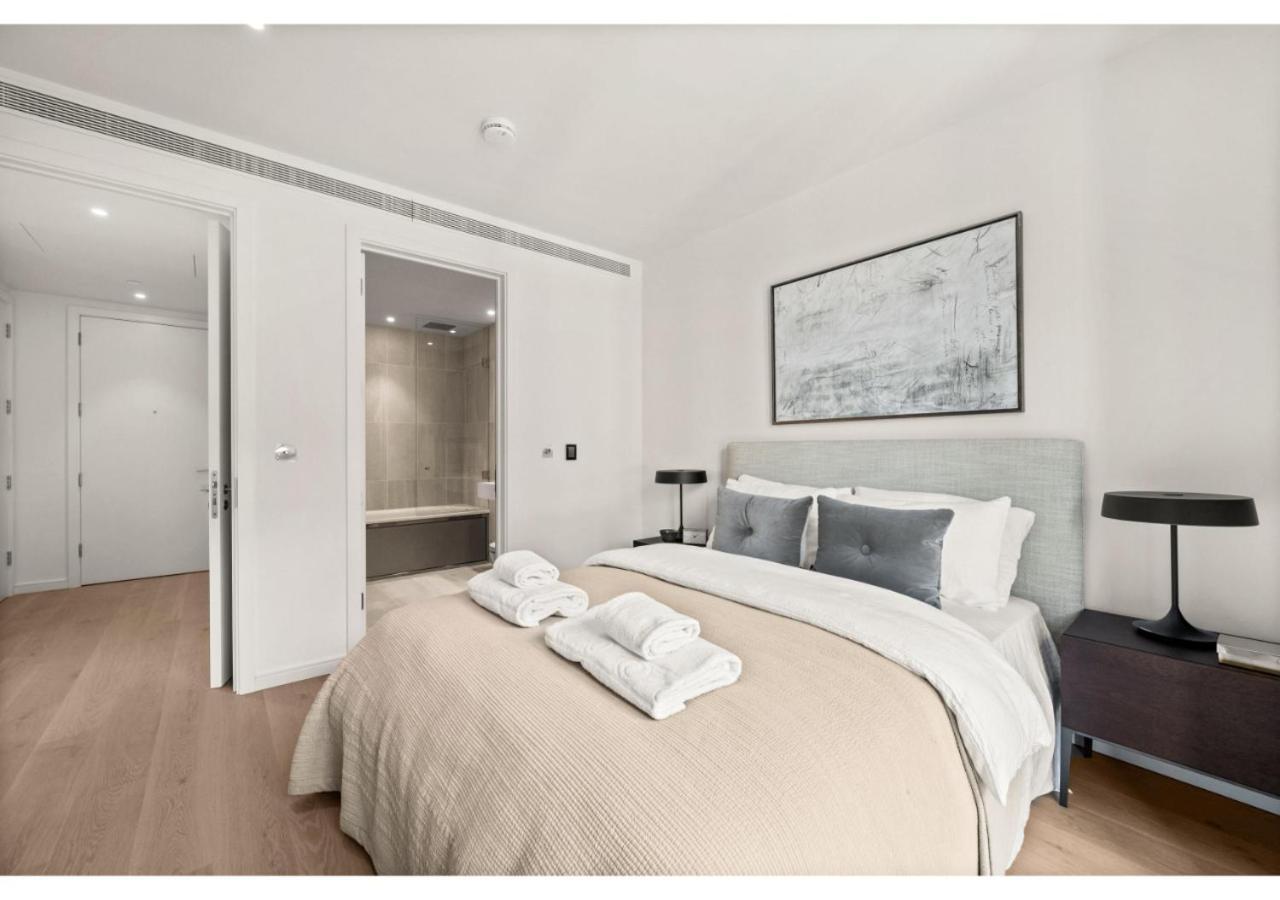 Elegant And Modern Apartments In Canary Wharf Right Next To Thames London Exterior photo